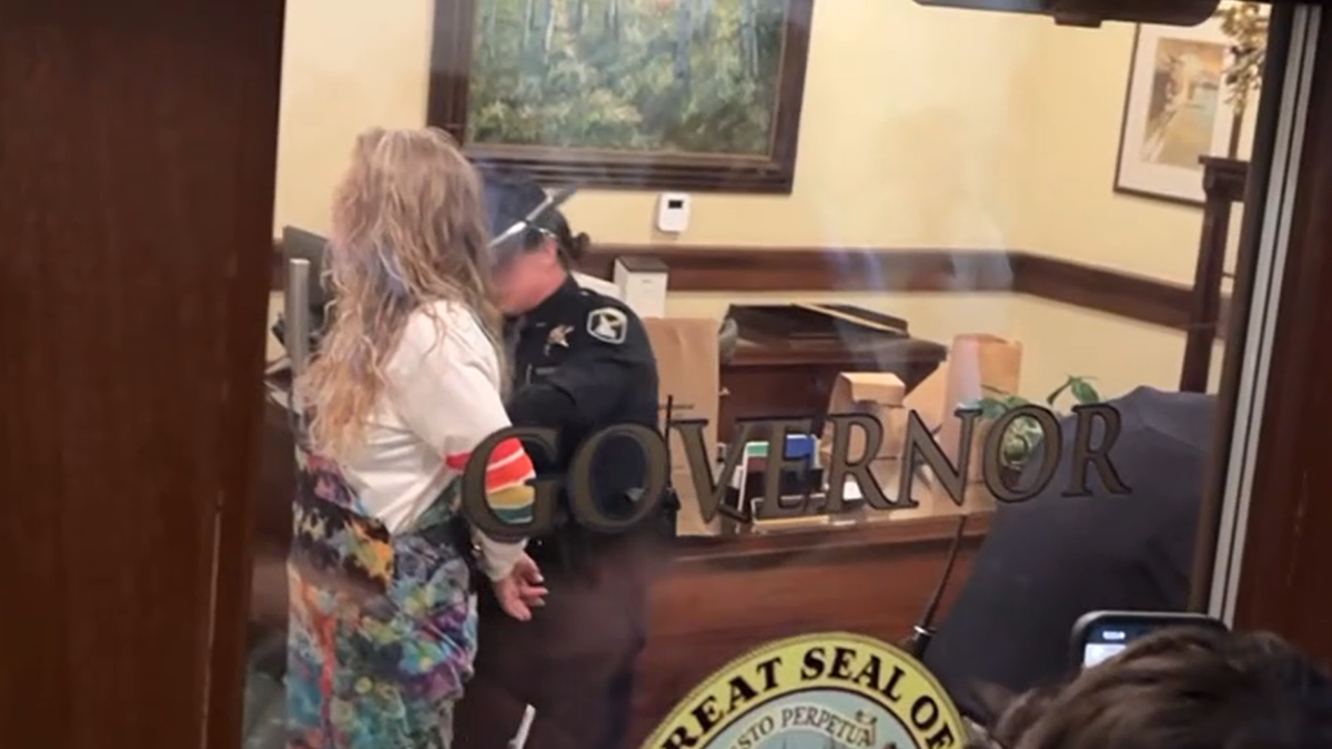 ‘Enough is enough’: Protesters arrested during sit-in at Idaho Governor’s office to support trans community