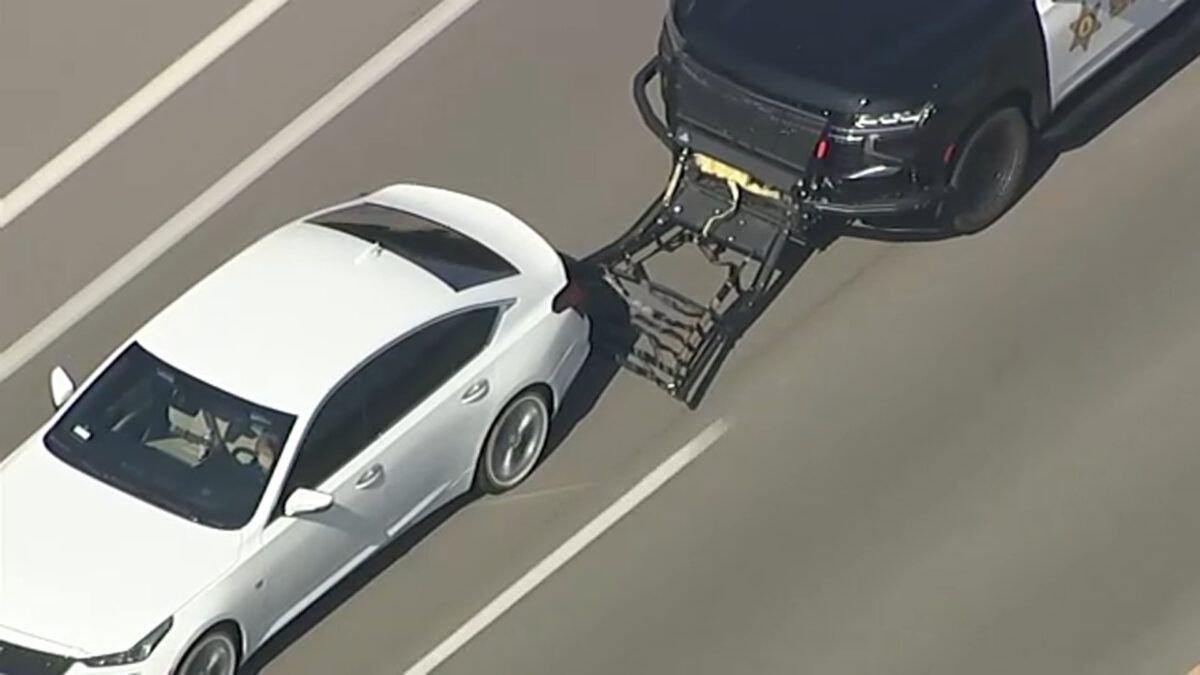 Questions remain after a Riverside County Sheriff's pursuit of an armed grand theft suspect ended in a violent crash.