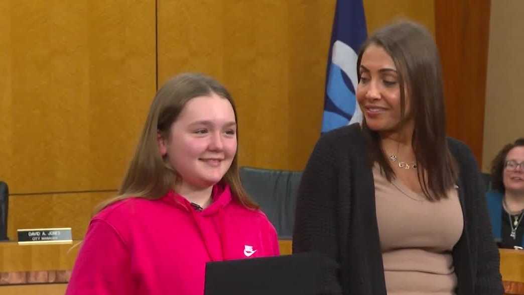 The awards were presented during a special ceremony ahead of the Urbandale City Council meeting
