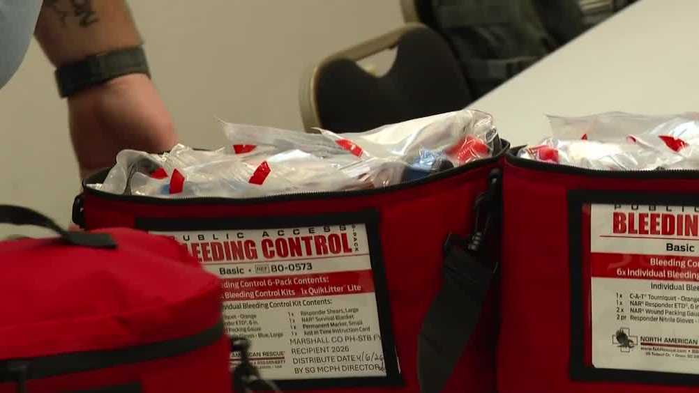 Marshalltown School District buses and vans now have Stop the Bleed kits