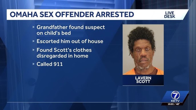 A registered Omaha sex offender was arrested last Friday after court documents alleged he broke into a home