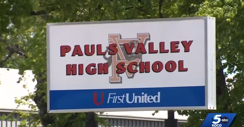 Principal Kirk Moore is being praised for tackling a would-be school shooter at Pauls Valley High School