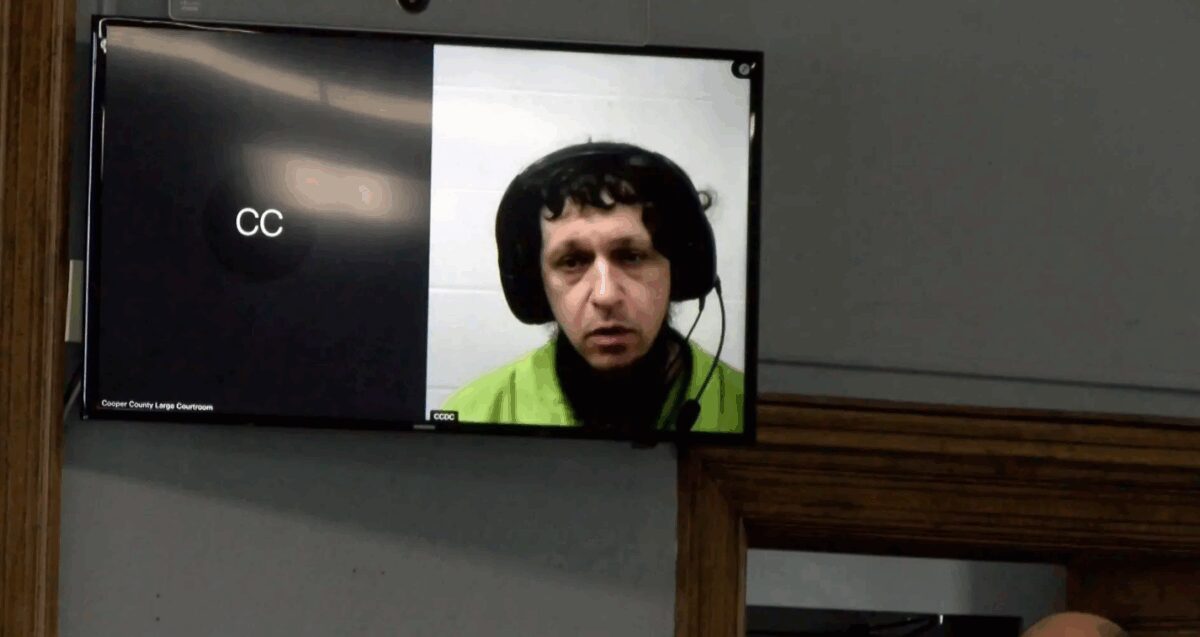 Sam B. Shetler appeared virtually in court Tuesday for a counsel status hearing.