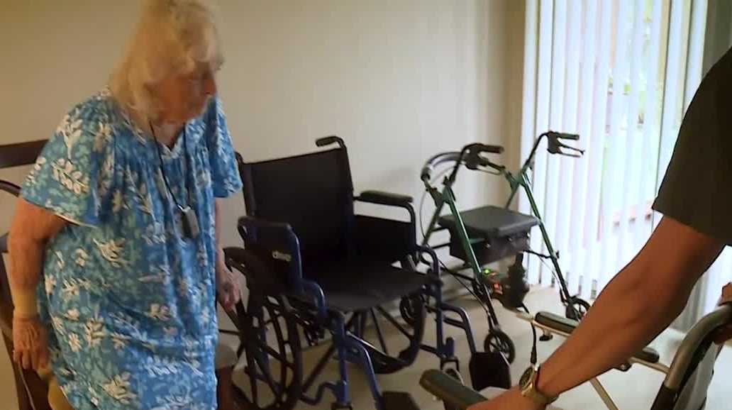 A Salinas family donates a power chair to a Monterey fire survivor