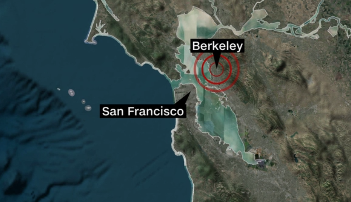 4.3 magnitude quake rattles Berkeley