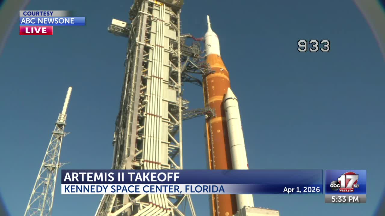 Former astronaut from Missouri speaks on Artemis II space launch