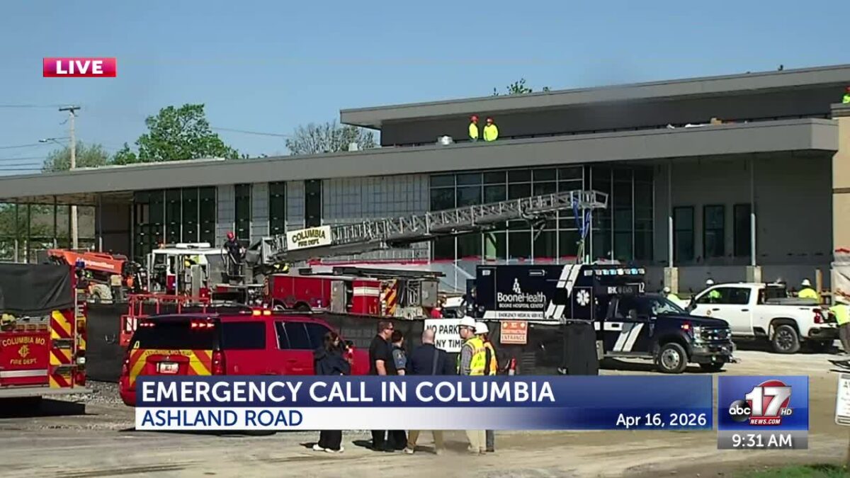 Worker hurt in fall at University of Missouri construction site