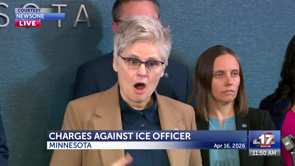 WATCH: ICE agent charged with assault in Minnesota