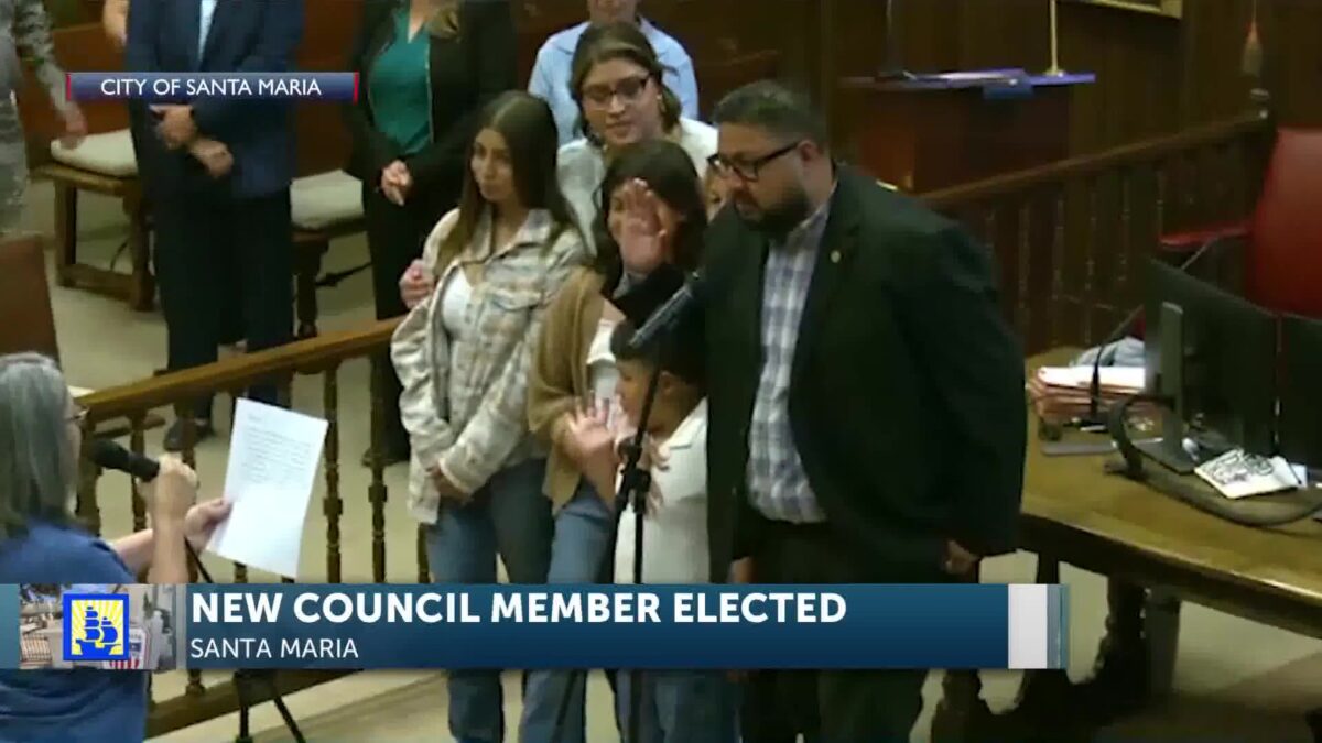 Santa Maria City Council Swears In Ricardo Batalla For Vacant District One Seat
