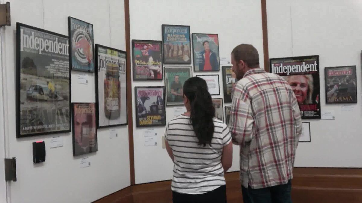 Santa Barbara Independent  Displays 40 Years of Coverage at the Library