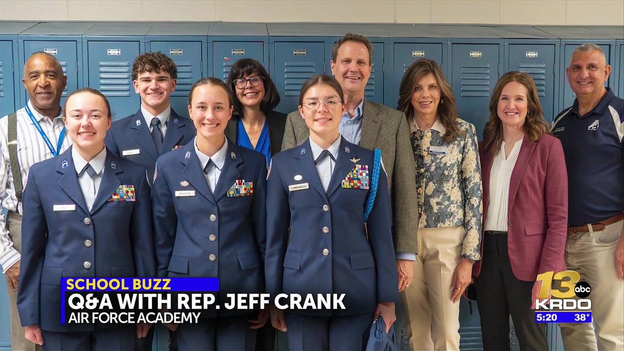 The School Buzz: Air Academy HS students hold Q&A with Colorado congressman