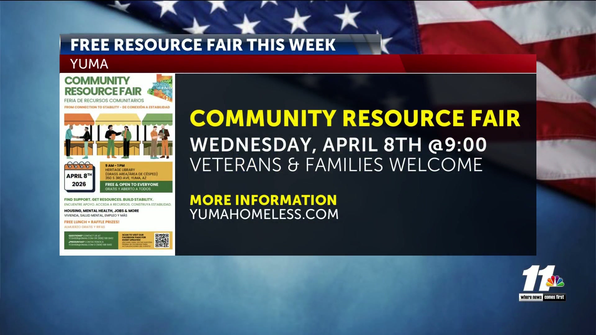 Yuma Community Resource Fair offers free support for Veterans and families