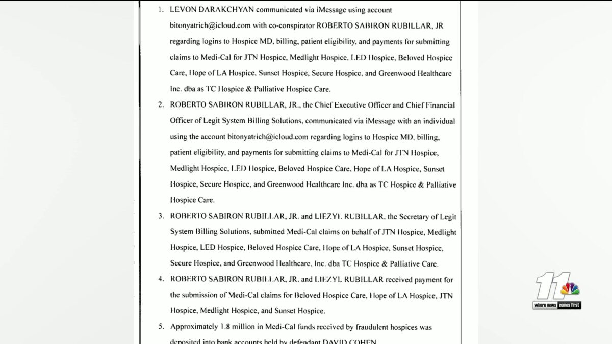 Man linked to Medi-Cal healthcare fraud arrested in El Centro