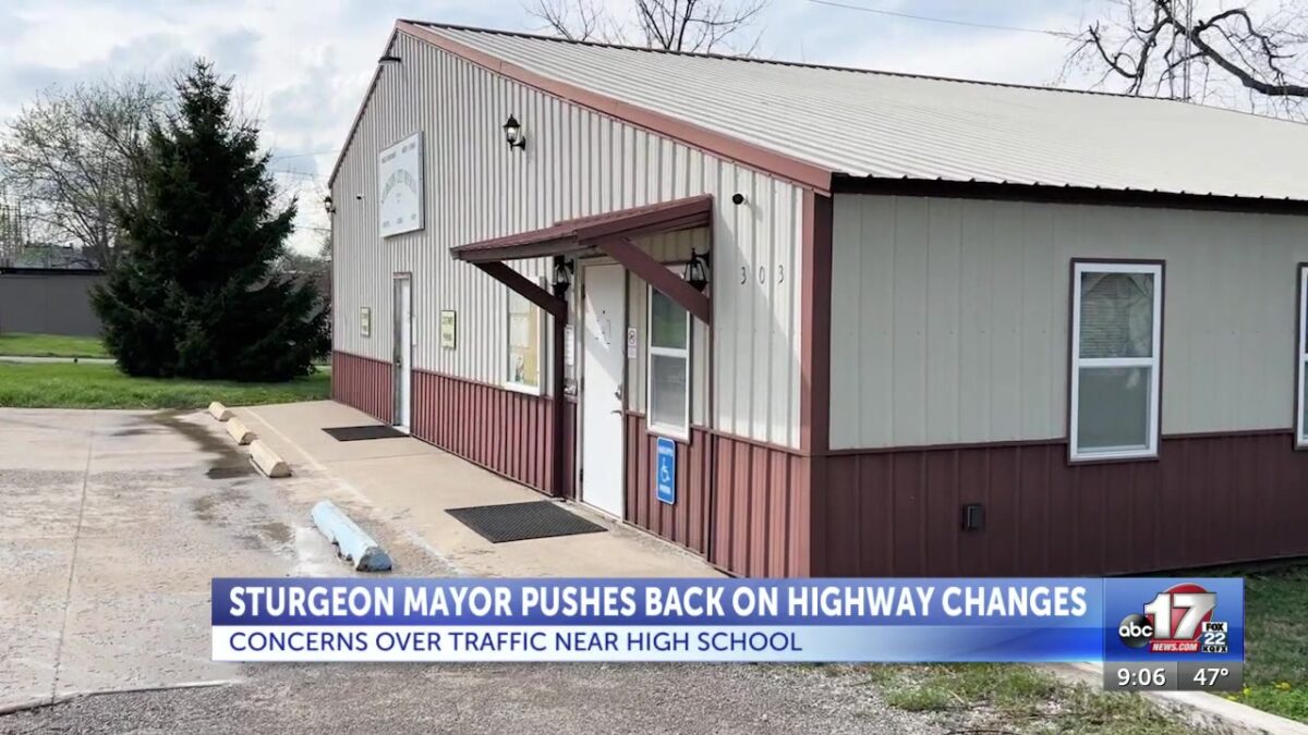 Sturgeon mayor says MoDOT plan could put students at risk