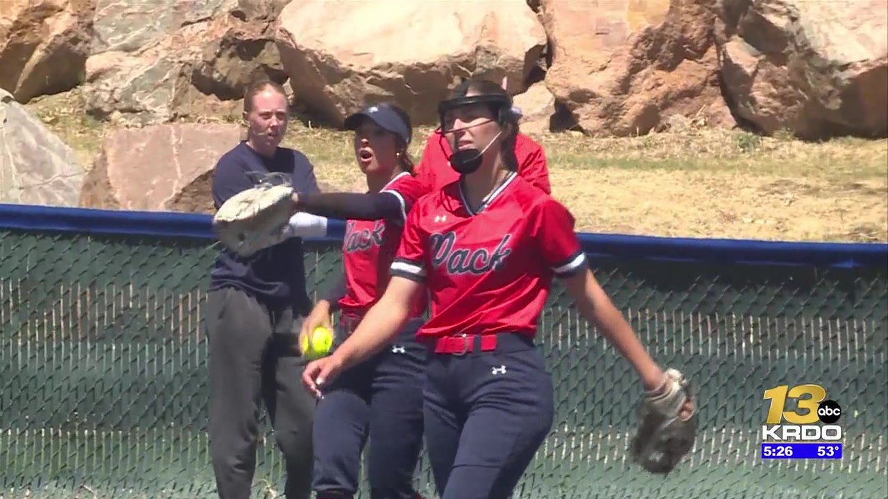 The CSU Pueblo softball team takes game one from Metro State