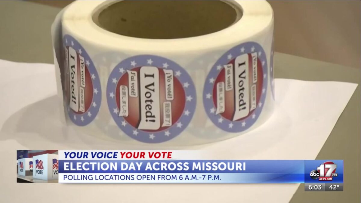 Voters head to the polls for elections across Missouri