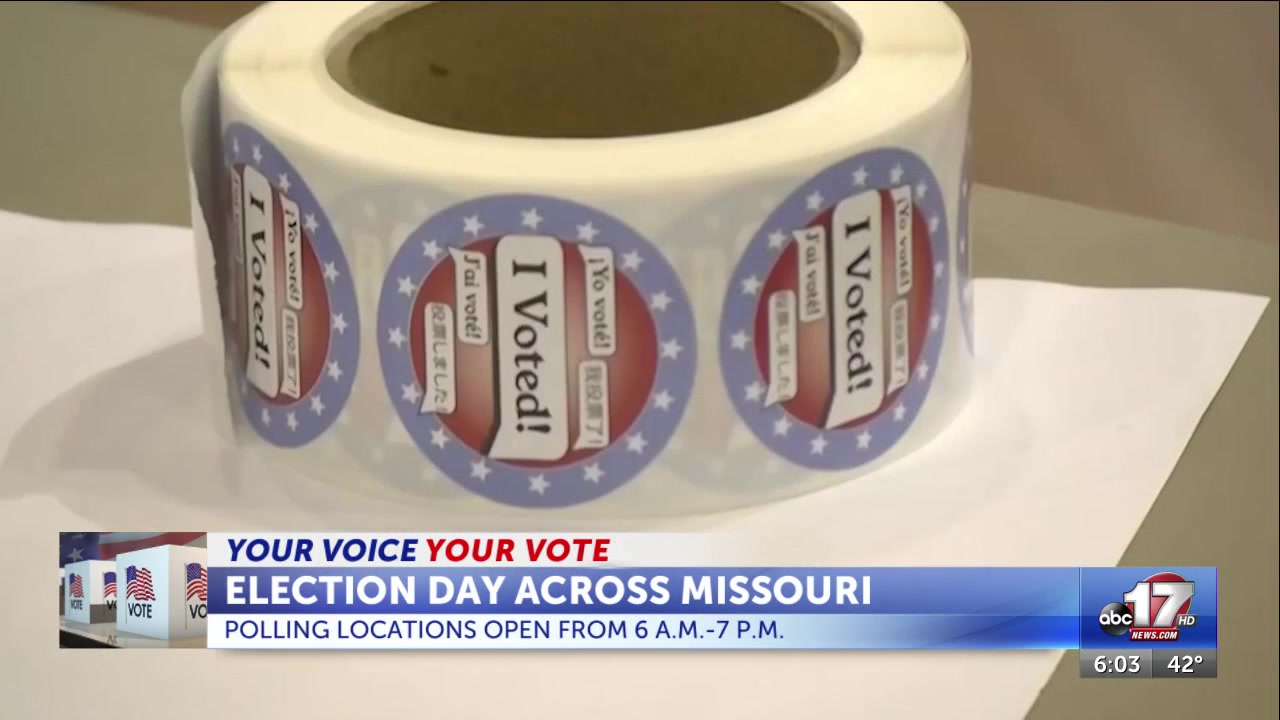 Voters head to the polls for elections across Missouri