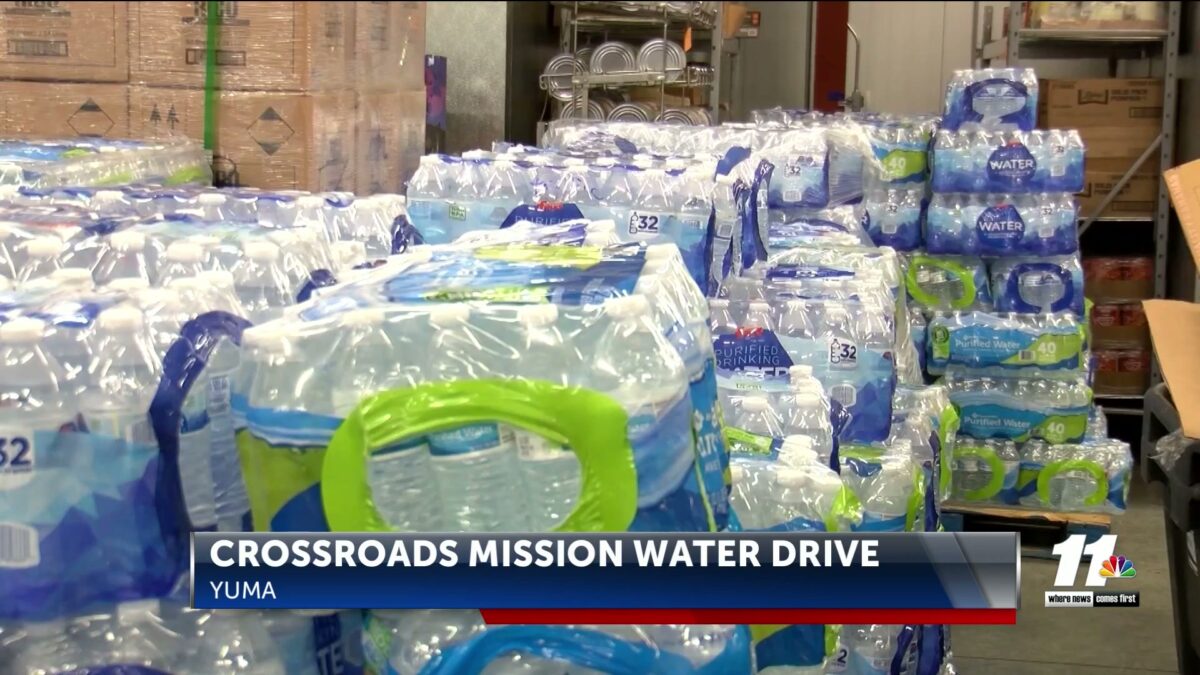 Crossroads Mission hosts Summer Water Drive