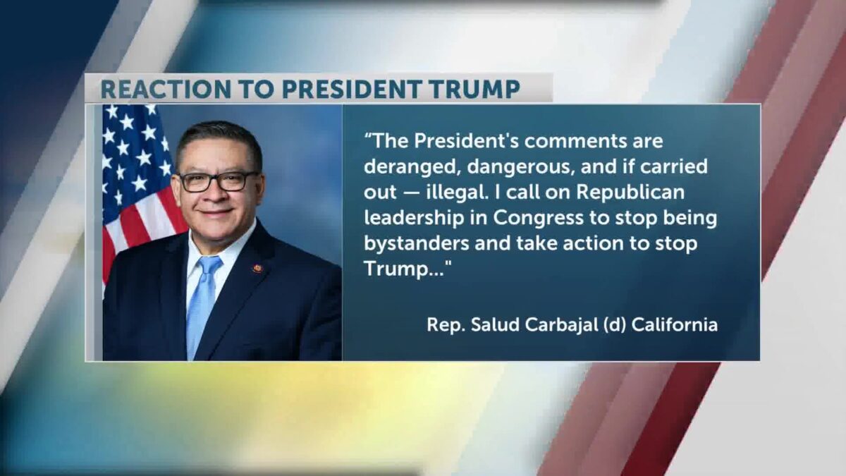 Local leaders react to President Trump’s threats against Iran