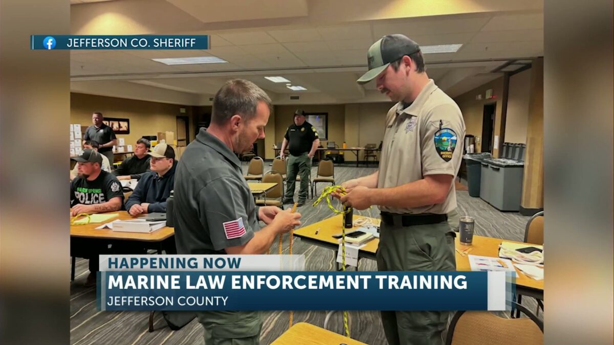 Oregon State Marine Board conducts annual training for marine law enforcement in Jefferson County