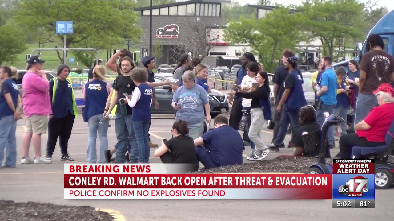 Conley Road Walmart to reopen after all-clear; customers say bomb threat led to evacuation