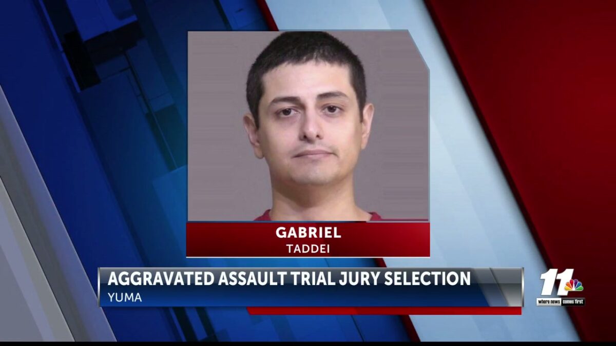 Jury selection underway for Yuma man accused of shooting another man