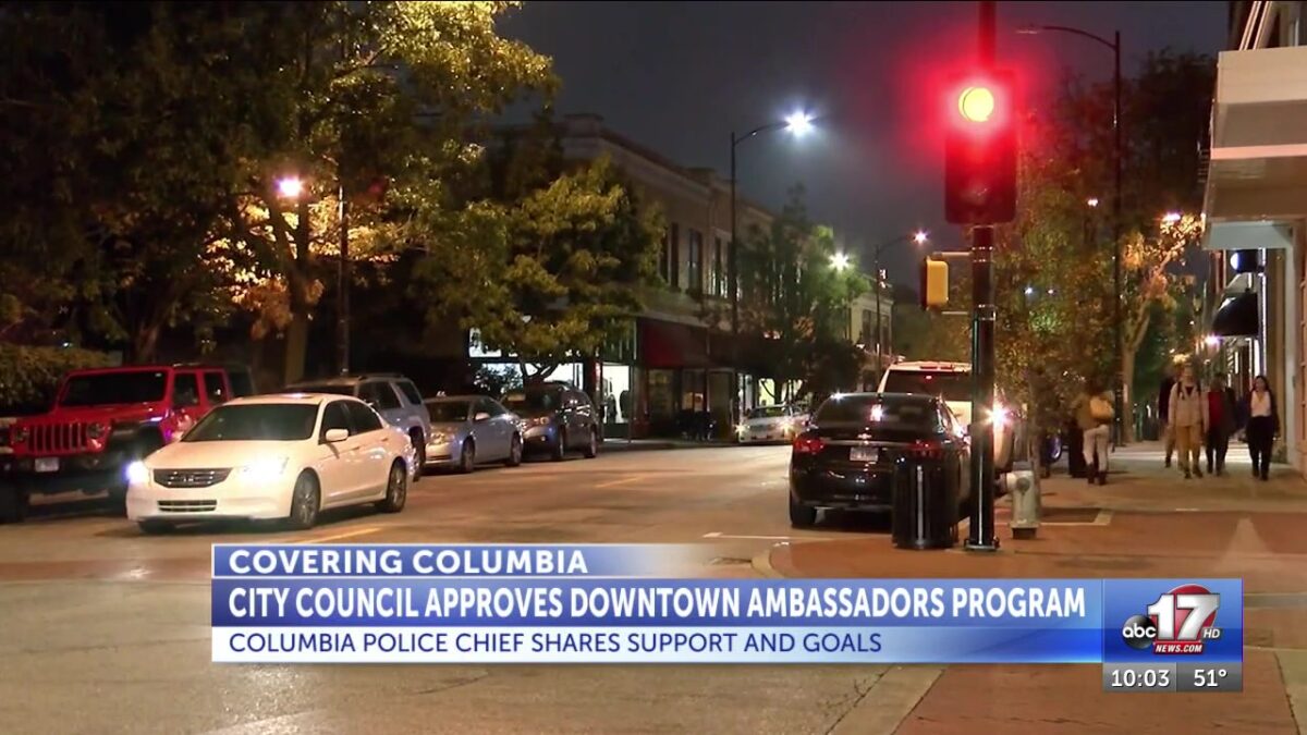 Columbia City Council approves Downtown Ambassador Program