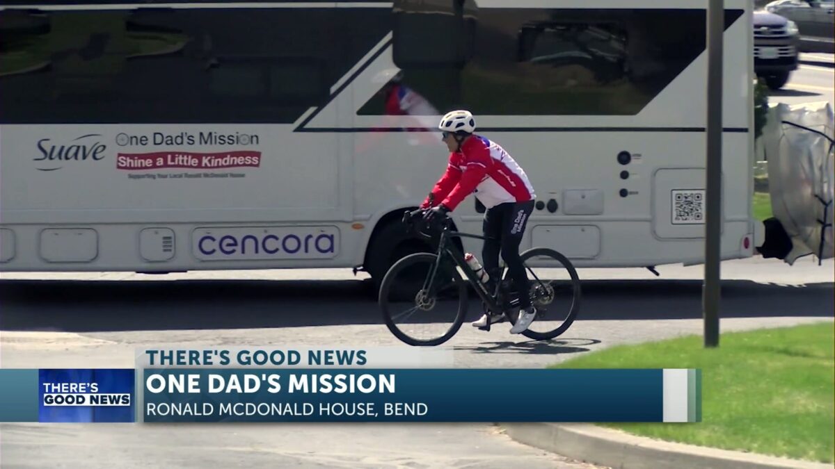 ‘One Dad’s Mission’ to bike between every Ronald McDonald House