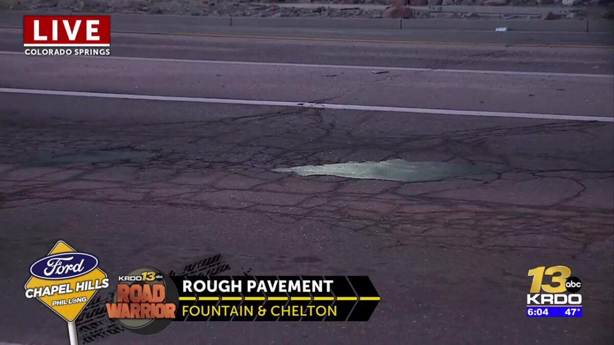 CDOT explains how it maintains rough conditions on Fountain Expressway/Boulevard in Colorado Springs until repaving in 2028