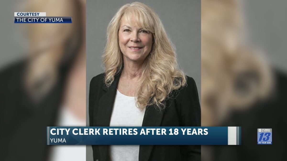 Clerk for the City of Yuma to retire after nearly 20 years of public service