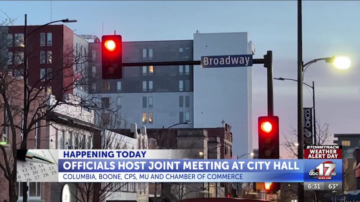 Columbia officials to host joint meeting at City Hall