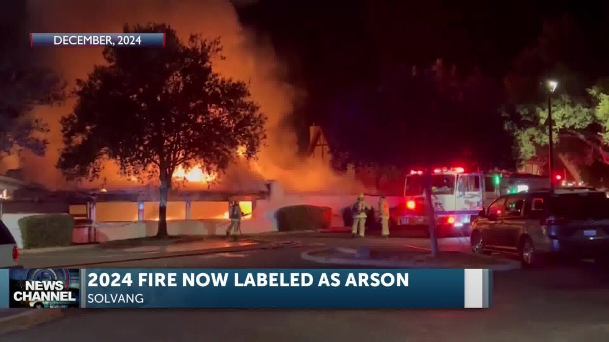 Fire At Former Solvang Restaurant Determined To Be Arson