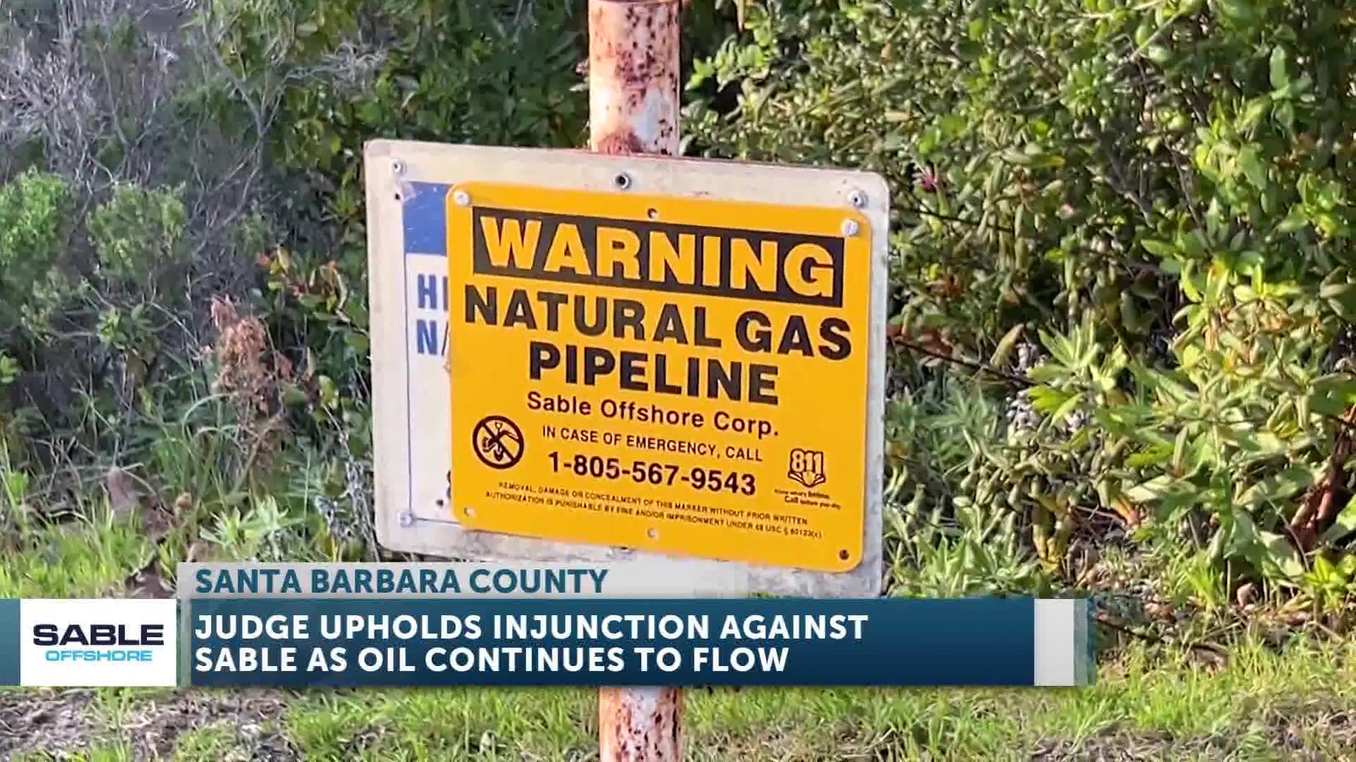 Judge Blocks Sable Pipeline Restart Again