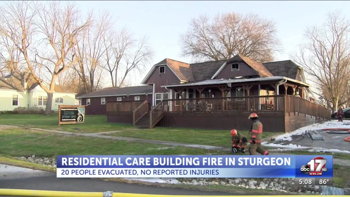 19 residents relocated after fire at Sturgeon care facility