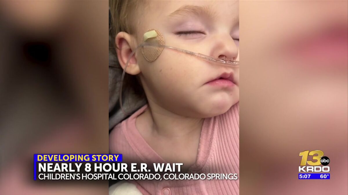 Parents frustrated after nearly eight hour wait in ER while their infant struggled to breathe
