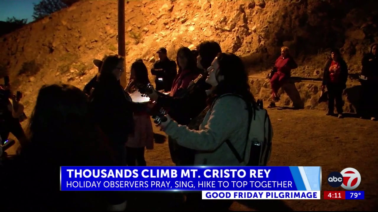 Thousands expected to climb Mt. Cristo Rey for Good Friday tradition
