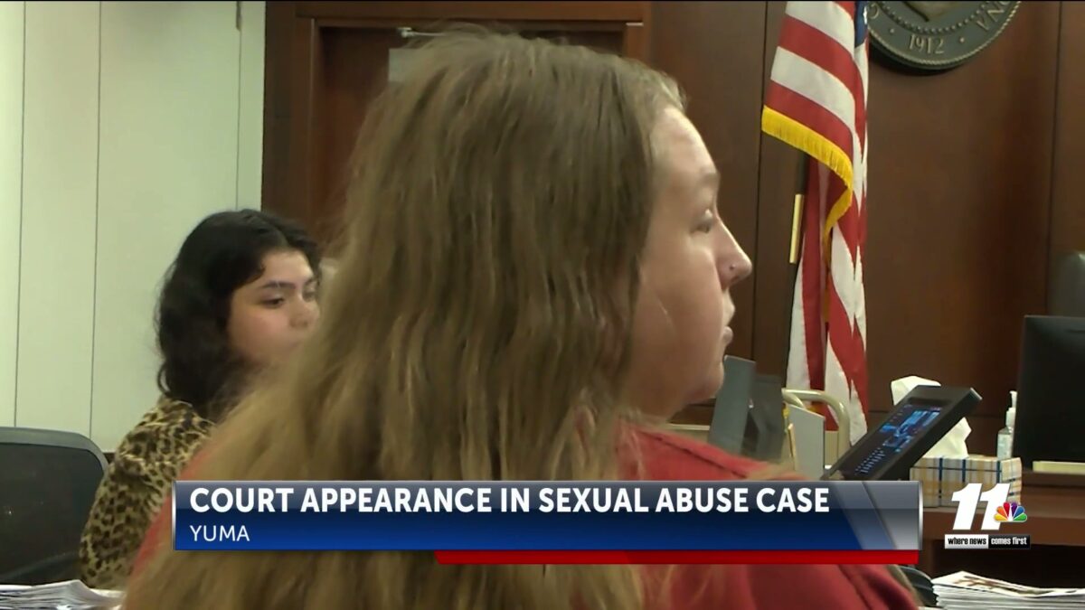 Yuma woman accused of child sex abuse returns to court
