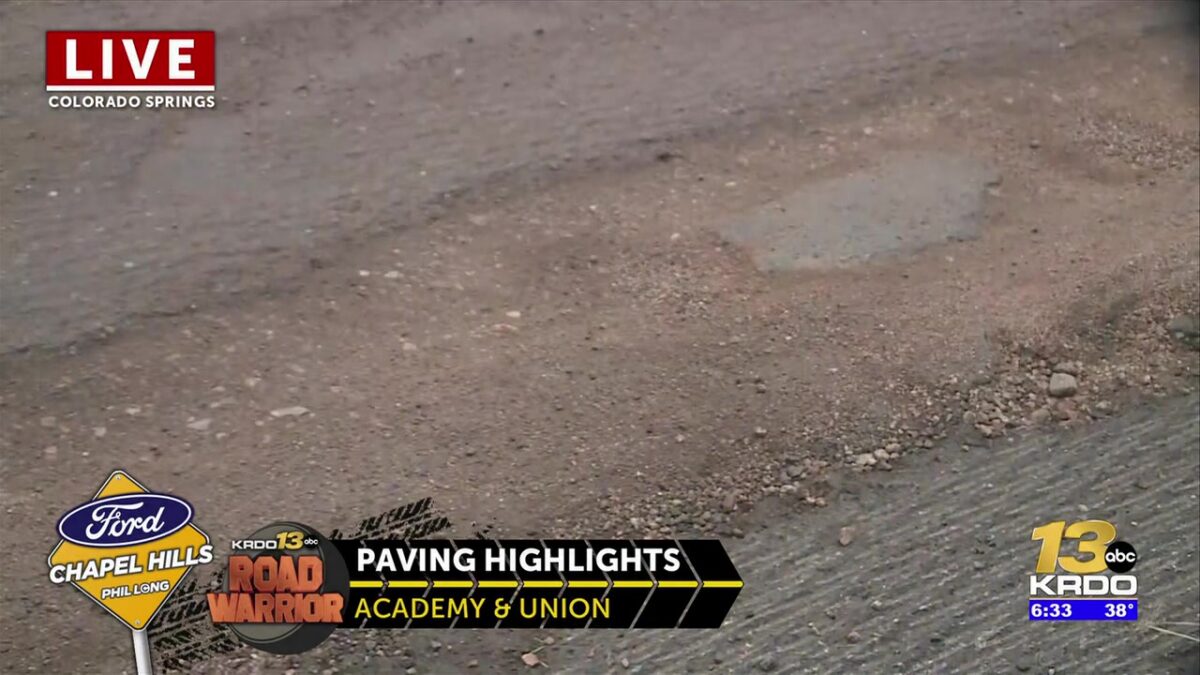 Here’s a look at other major streets on this year’s repaving list in Colorado Springs