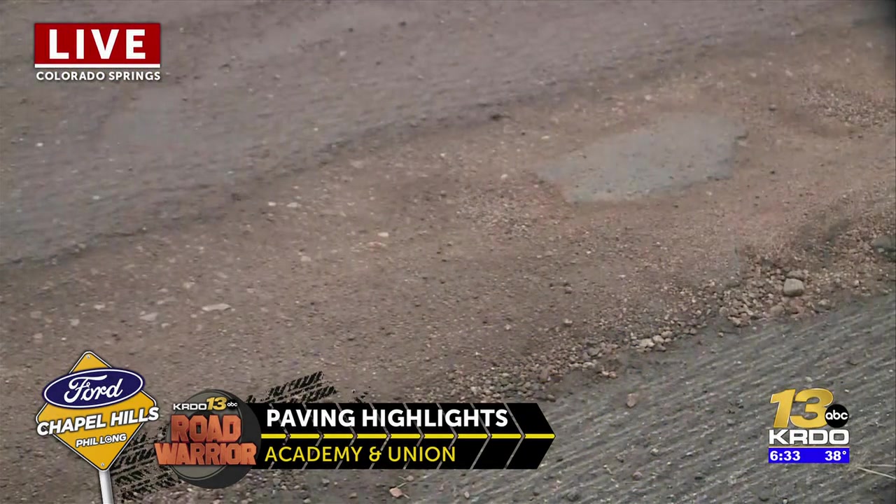 Here’s a look at other major streets on this year’s repaving list in Colorado Springs