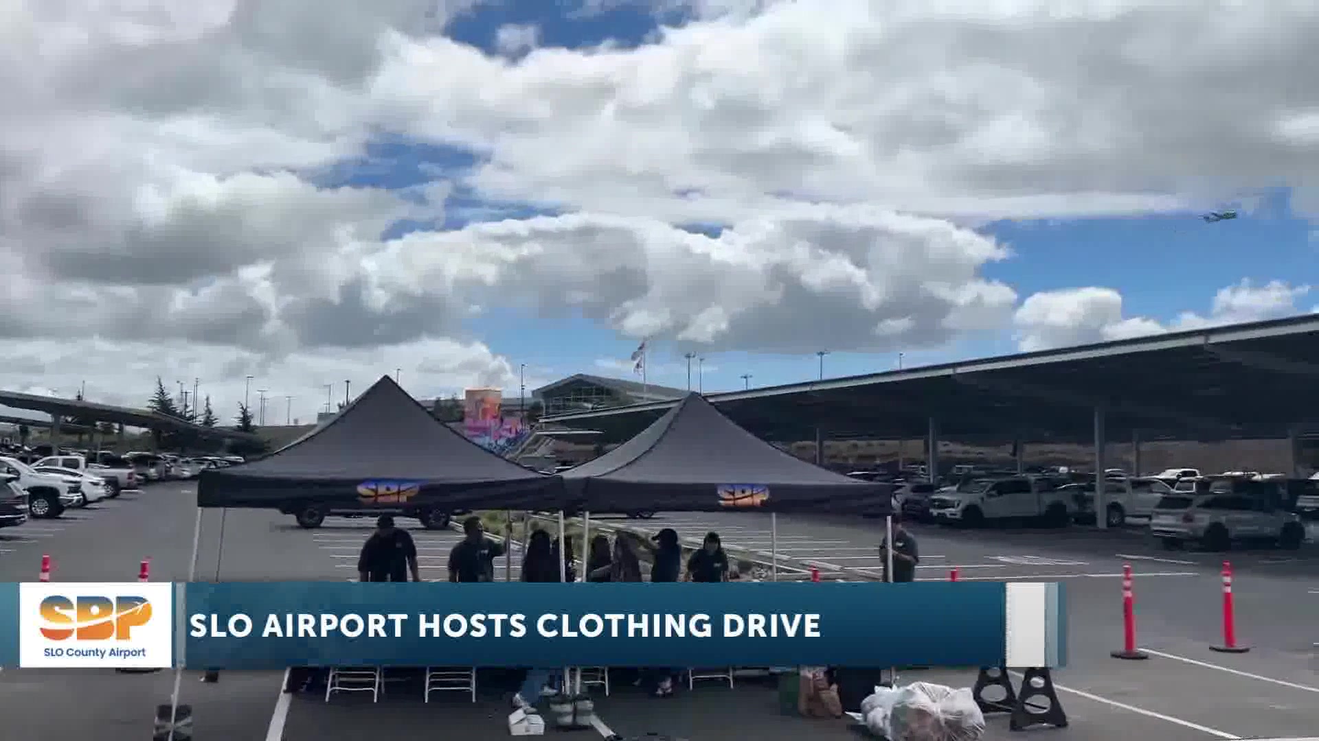SLO Airport Kicks Off Earth Month With Lumina Alliance Clothing Drive