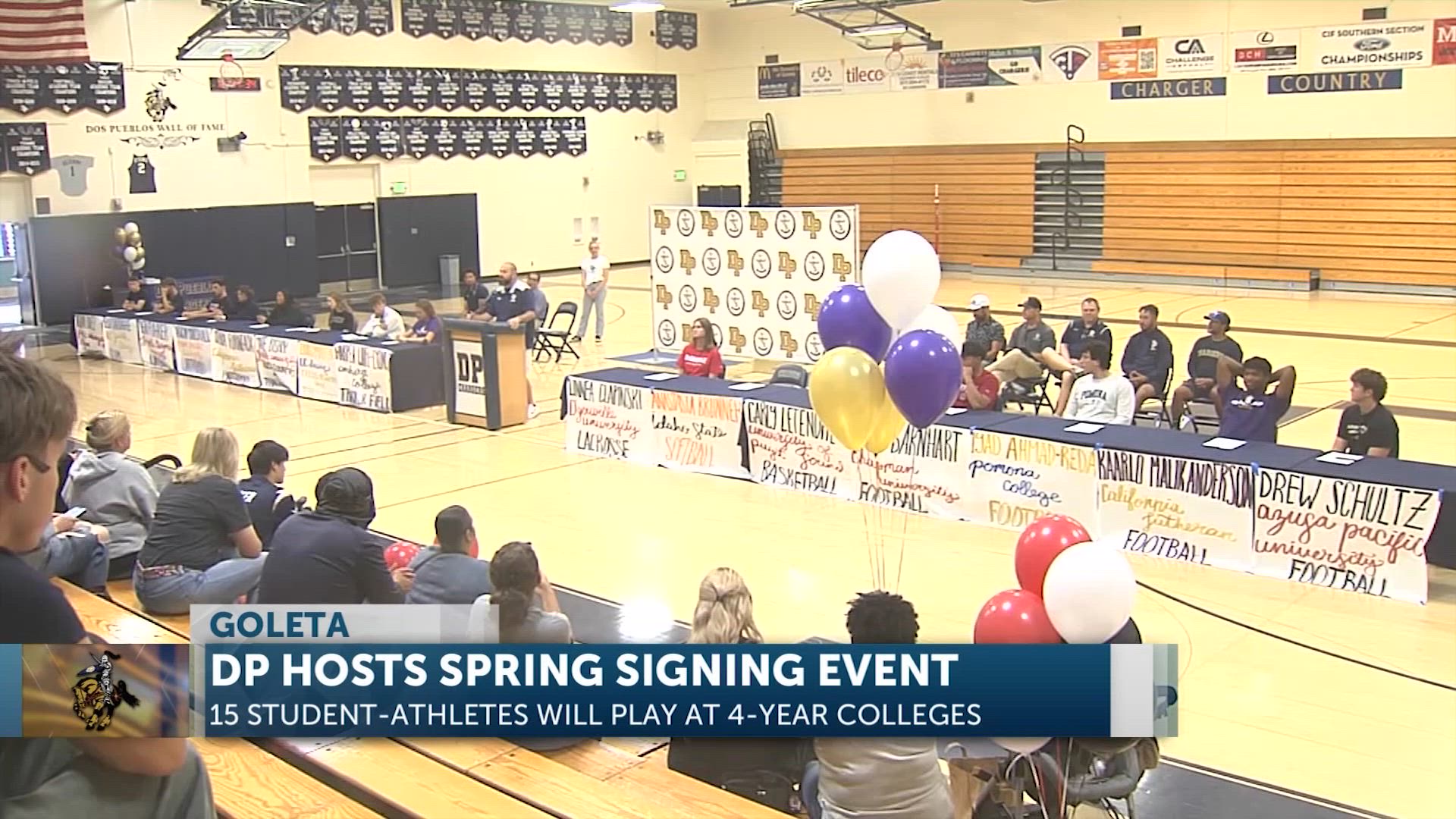 Dos Pueblos celebrates 15 student-athletes heading to the next level
