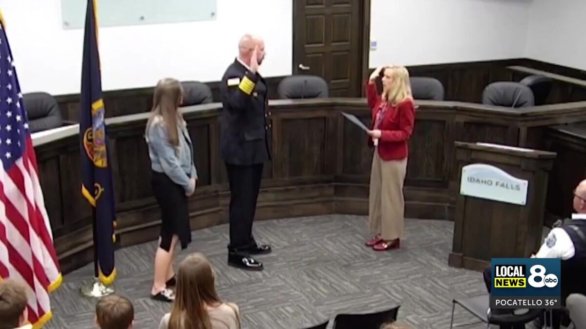 New Idaho Falls Fire Chief sworn in