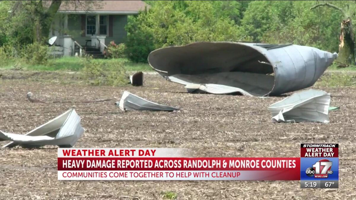 No injuries reported after storms cause damage in Randolph