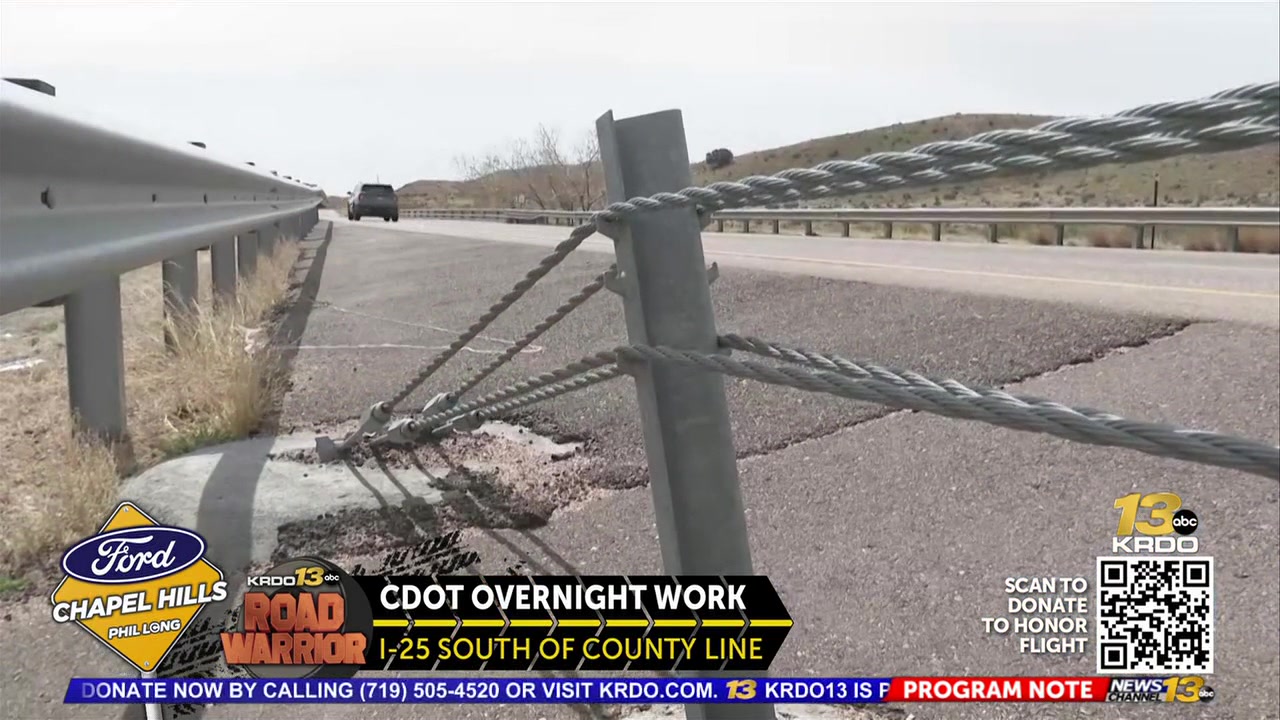 CDOT starts four-month project to improve traffic safety on Interstate 25 north of Pueblo