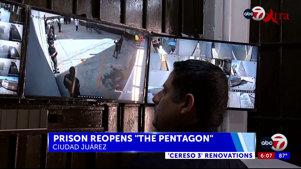 ABC-7 takes a tour inside CERESO 3 prison in Juárez; state of Chihuahua ‘modernizes’ cell blocks