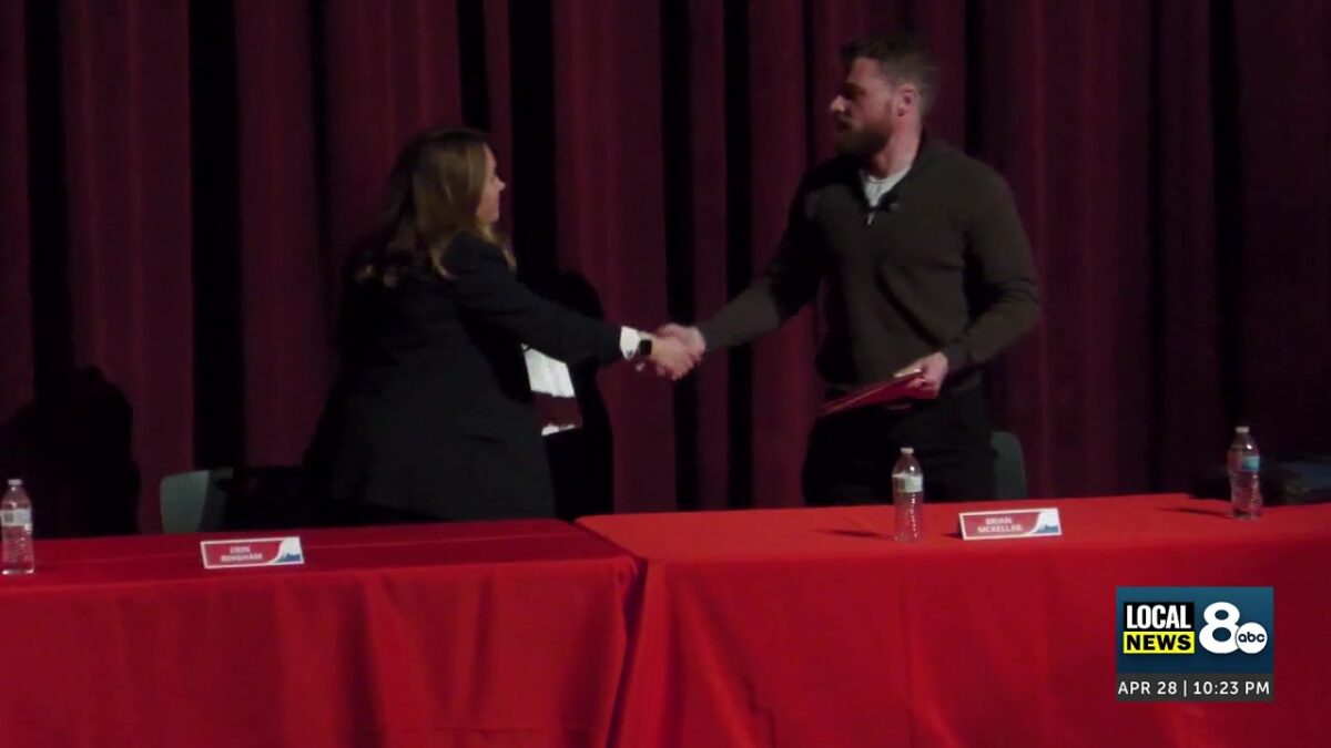 Election heats up at first Legislative Debate