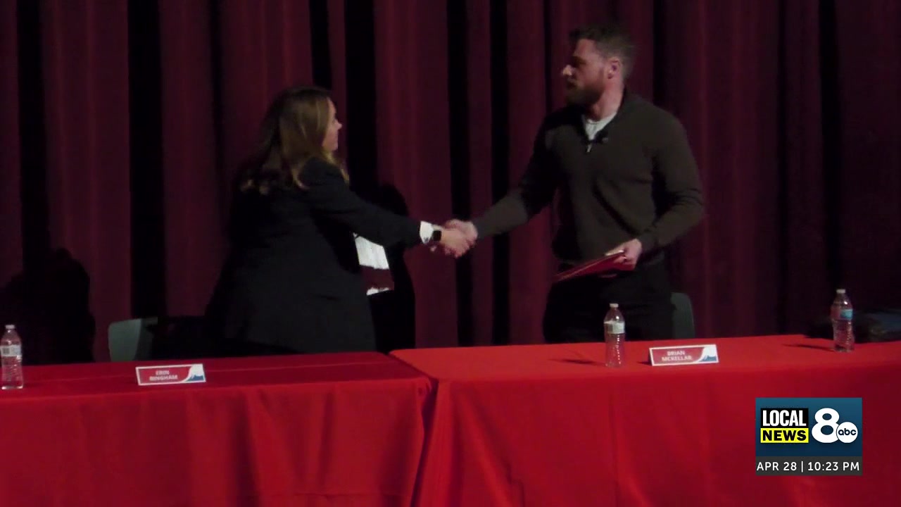 Election heats up at first Legislative Debate