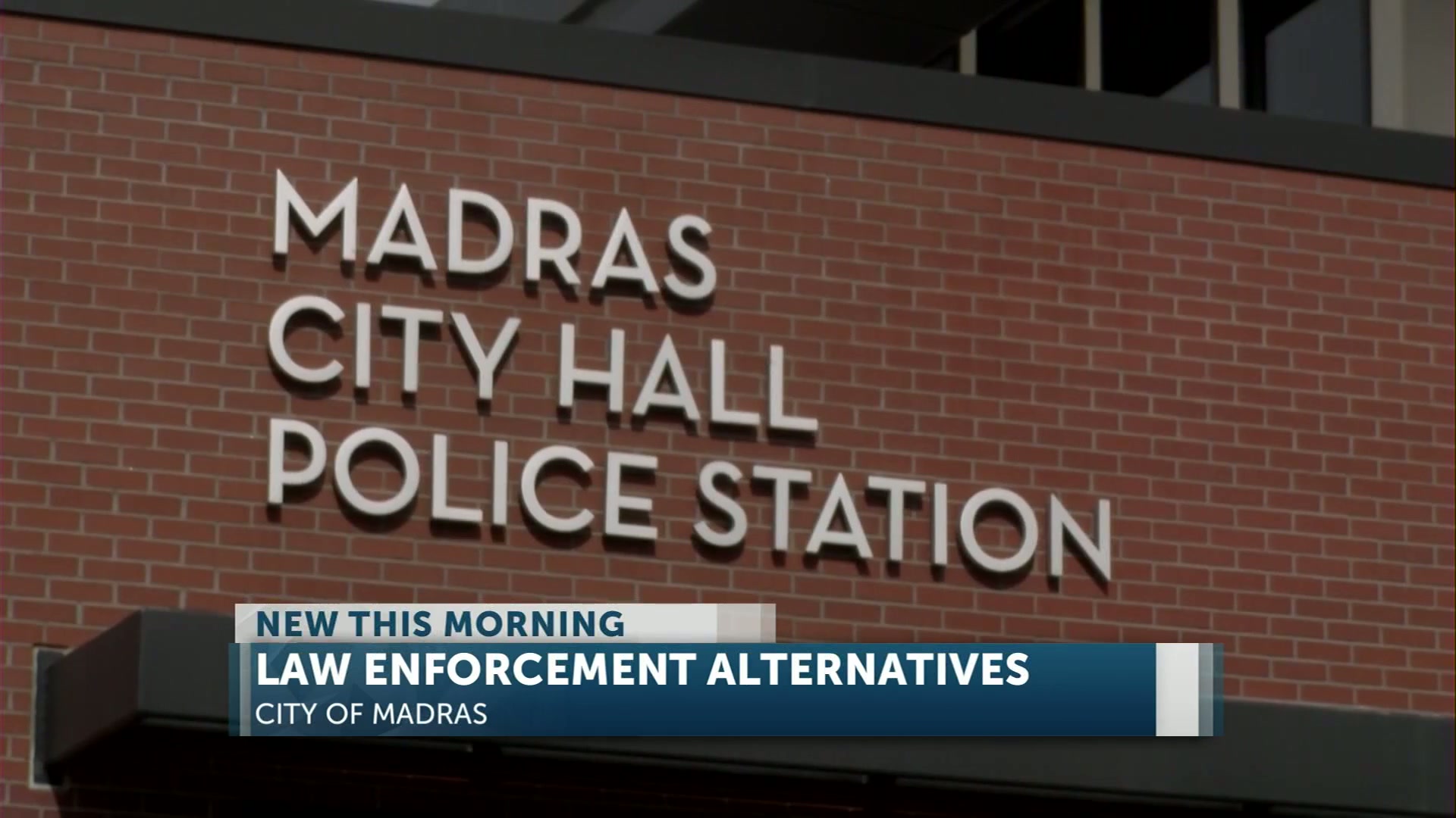 Madras discusses alternative law enforcment options