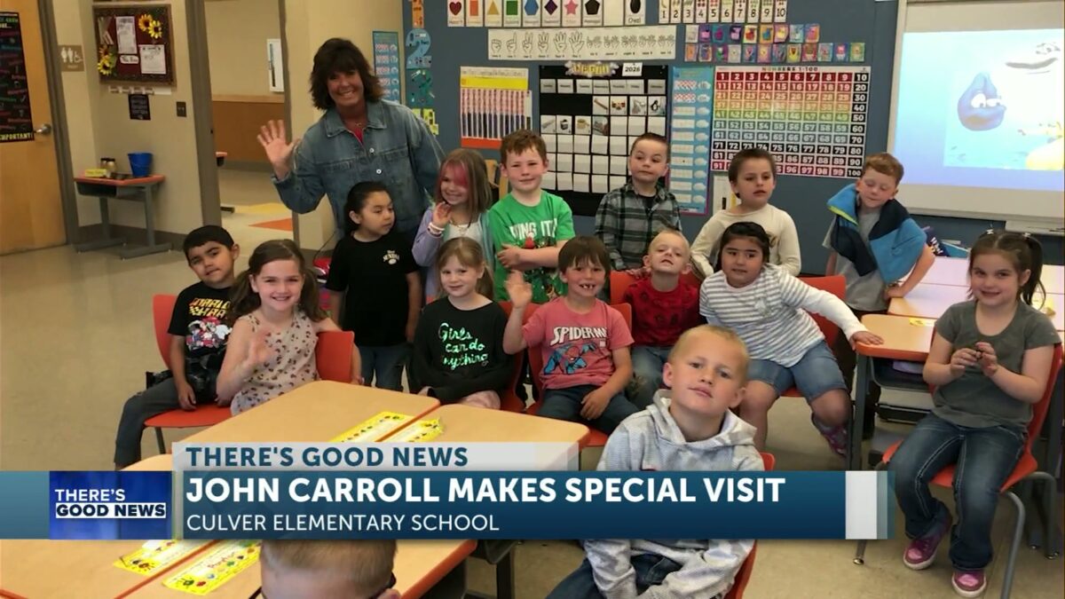 Let’s Talk Weather: Culver Elementary Kindergarten classes get a visit from our Weather Team