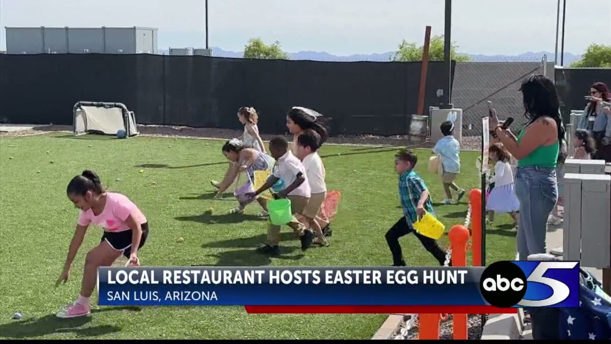 Eddie’s Food & Drink hosts Easter Egg Hunt